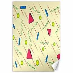 Background  With Lines Triangles Canvas 24  X 36 