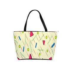 Background  With Lines Triangles Shoulder Handbags by Mariart