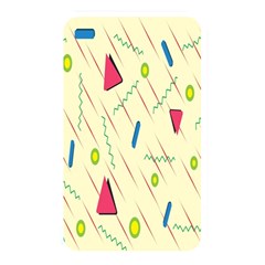 Background  With Lines Triangles Memory Card Reader by Mariart