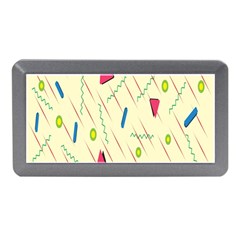 Background  With Lines Triangles Memory Card Reader (mini) by Mariart