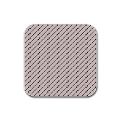 Batik Java Culture Traditional Rubber Square Coaster (4 Pack)  by Mariart