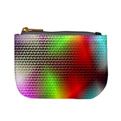 Abstract Rainbow Pattern Colorful Stars Space Mini Coin Purses by Mariart