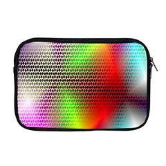 Abstract Rainbow Pattern Colorful Stars Space Apple Macbook Pro 17  Zipper Case by Mariart