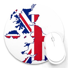 Britain Flag England Nations Round Mousepads