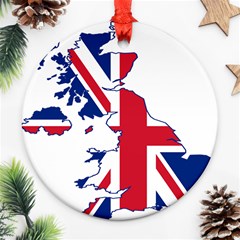 Britain Flag England Nations Ornament (round)