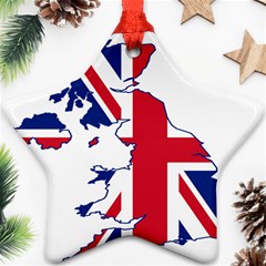 Britain Flag England Nations Ornament (star)