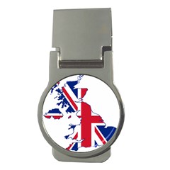 Britain Flag England Nations Money Clips (round)  by Mariart