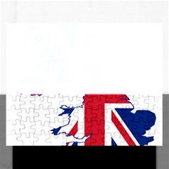 Britain Flag England Nations Rectangular Jigsaw Puzzl by Mariart