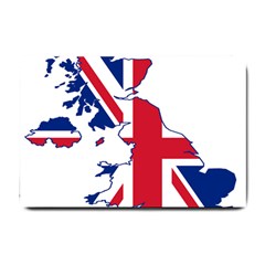 Britain Flag England Nations Small Doormat  by Mariart