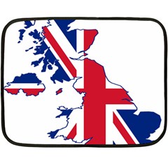 Britain Flag England Nations Fleece Blanket (mini) by Mariart