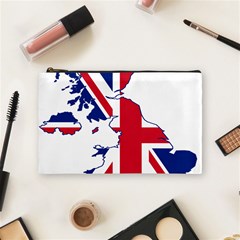 Britain Flag England Nations Cosmetic Bag (medium)  by Mariart