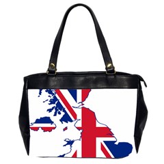 Britain Flag England Nations Office Handbags (2 Sides)  by Mariart