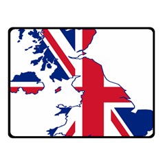 Britain Flag England Nations Fleece Blanket (small)