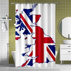 Britain Flag England Nations Shower Curtain 48  X 72  (small)  by Mariart