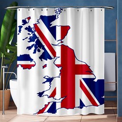 Britain Flag England Nations Shower Curtain 60  X 72  (medium) 