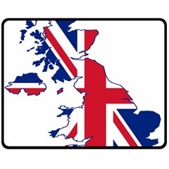 Britain Flag England Nations Double Sided Fleece Blanket (medium) 