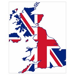 Britain Flag England Nations Drawstring Bag (small) by Mariart