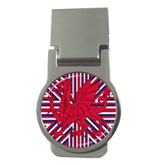 Alternatively Mega British America Red Dragon Money Clips (round) 