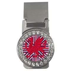 Alternatively Mega British America Red Dragon Money Clips (cz) 