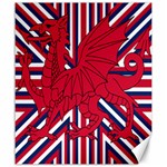 Alternatively Mega British America Red Dragon Canvas 20  x 24   19.57 x23.15  Canvas - 1