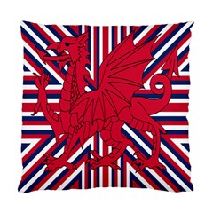 Alternatively Mega British America Red Dragon Standard Cushion Case (one Side) by Mariart