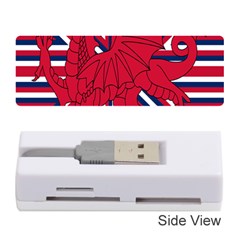 Alternatively Mega British America Red Dragon Memory Card Reader (stick)  by Mariart