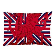 Alternatively Mega British America Red Dragon Pillow Case (two Sides) by Mariart