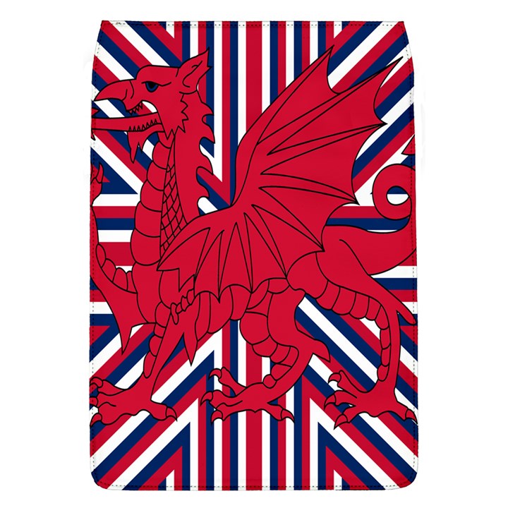 Alternatively Mega British America Red Dragon Flap Covers (L) 