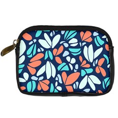 Blue Tossed Flower Floral Digital Camera Cases by Mariart