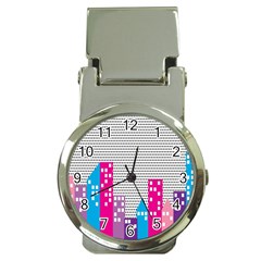 Building Polka City Rainbow Money Clip Watches