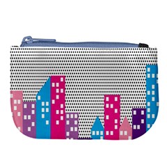 Building Polka City Rainbow Large Coin Purse