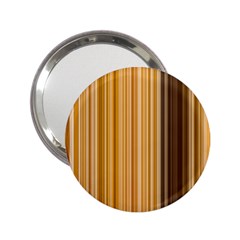 Brown Verticals Lines Stripes Colorful 2 25  Handbag Mirrors