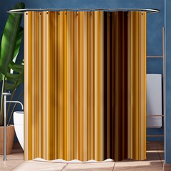 Brown Verticals Lines Stripes Colorful Shower Curtain 60  X 72  (medium)  by Mariart