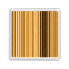 Brown Verticals Lines Stripes Colorful Memory Card Reader (square)  by Mariart