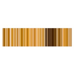 Brown Verticals Lines Stripes Colorful Satin Scarf (oblong) by Mariart