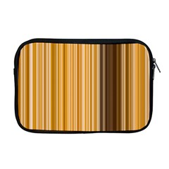 Brown Verticals Lines Stripes Colorful Apple Macbook Pro 17  Zipper Case by Mariart