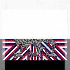 Alternatively Mega British America Dragon Illustration Rectangular Jigsaw Puzzl by Mariart