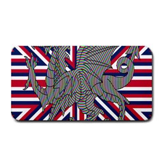 Alternatively Mega British America Dragon Illustration Medium Bar Mats by Mariart