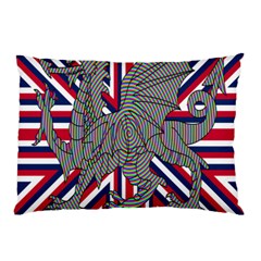 Alternatively Mega British America Dragon Illustration Pillow Case by Mariart