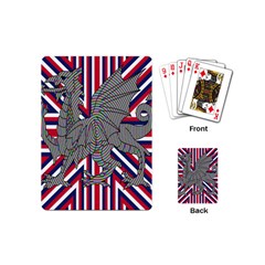 Alternatively Mega British America Dragon Illustration Playing Cards (mini) 