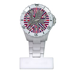 Alternatively Mega British America Dragon Illustration Plastic Nurses Watch by Mariart