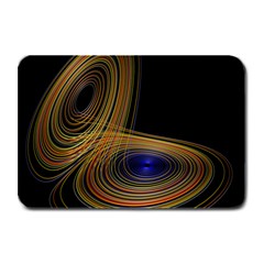 Wondrous Trajectorie Illustrated Line Light Black Plate Mats by Mariart