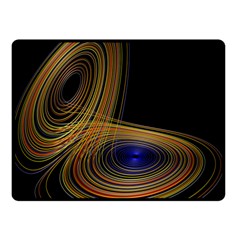 Wondrous Trajectorie Illustrated Line Light Black Fleece Blanket (small) by Mariart