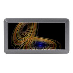 Wondrous Trajectorie Illustrated Line Light Black Memory Card Reader (mini) by Mariart