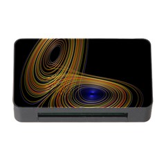 Wondrous Trajectorie Illustrated Line Light Black Memory Card Reader With Cf by Mariart