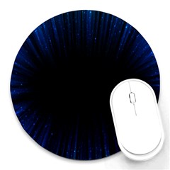 Colorful Light Ray Border Animation Loop Blue Motion Background Space Round Mousepads