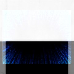 Colorful Light Ray Border Animation Loop Blue Motion Background Space Rectangular Jigsaw Puzzl