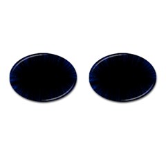 Colorful Light Ray Border Animation Loop Blue Motion Background Space Cufflinks (Oval)