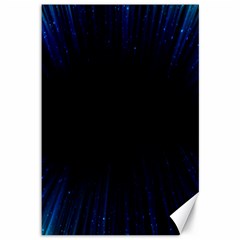 Colorful Light Ray Border Animation Loop Blue Motion Background Space Canvas 12  X 18   by Mariart