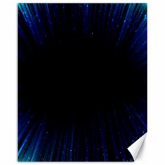 Colorful Light Ray Border Animation Loop Blue Motion Background Space Canvas 16  X 20   by Mariart